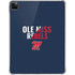 University of Mississippi Ole Miss Rebels iPad Pro 11in (2024) Clear Case
