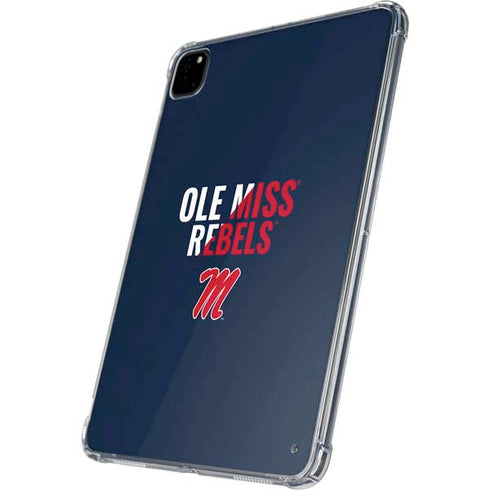 University of Mississippi Ole Miss Rebels iPad Pro 11in (2024) Clear Case