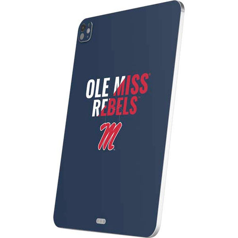 University of Mississippi Ole Miss Rebels iPad Pro 13in M4 (2024) Skin