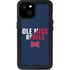 University of Mississippi Ole Miss Rebels iPhone 15 Plus Waterproof Case