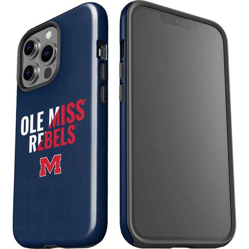 University of Mississippi Ole Miss Rebels iPhone 15 Pro Impact Case