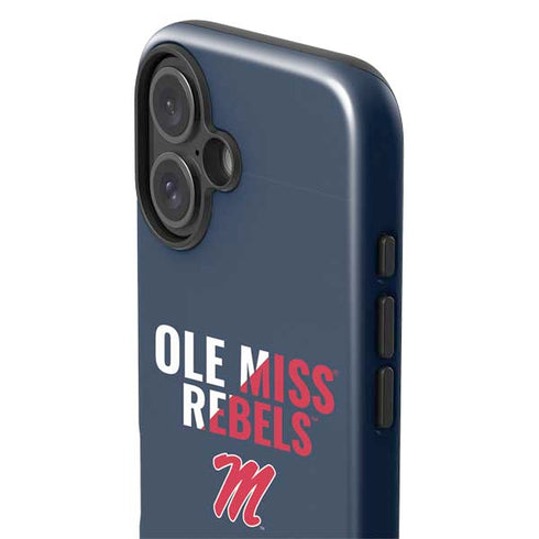 University of Mississippi Ole Miss Rebels iPhone 16 Impact Case