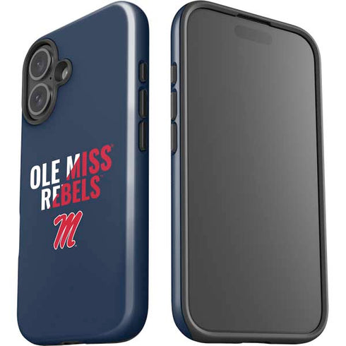 University of Mississippi Ole Miss Rebels iPhone 16 Impact Case