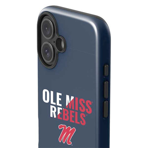 University of Mississippi Ole Miss Rebels iPhone 16 Plus Impact Case