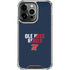 University of Mississippi Ole Miss Rebels iPhone 16 Pro Clear Case