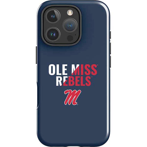 University of Mississippi Ole Miss Rebels iPhone 16 Pro Impact Case