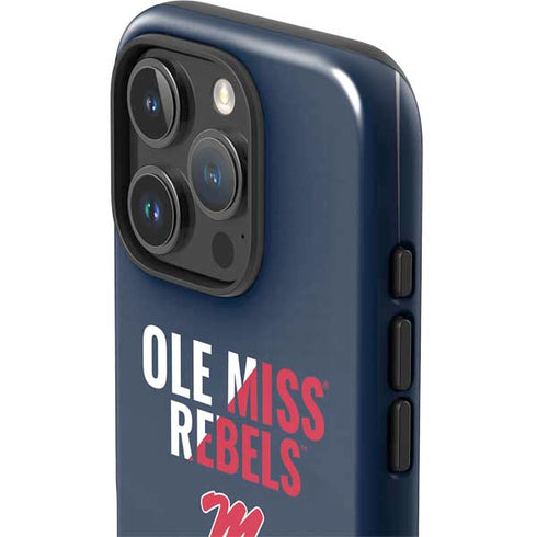 University of Mississippi Ole Miss Rebels iPhone 16 Pro Max Impact Case