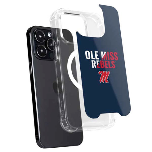 University of Mississippi Ole Miss Rebels iPhone 16 Pro Max MagSafe Case