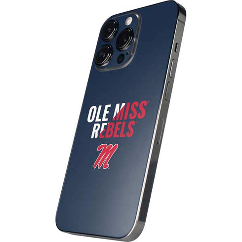 University of Mississippi Ole Miss Rebels iPhone 16 Pro Max Skin