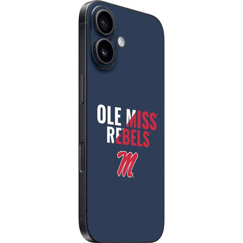 University of Mississippi Ole Miss Rebels iPhone 16 Skin