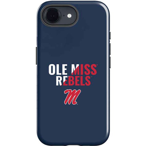 University of Mississippi Ole Miss Rebels iPhone 16e Impact Case