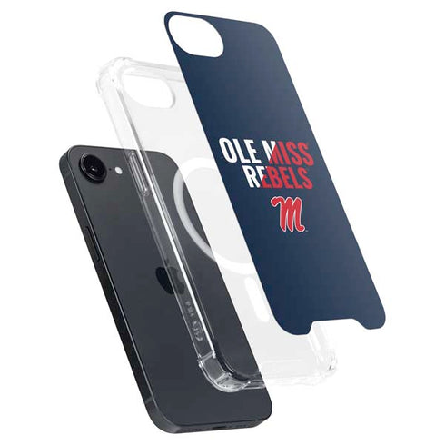 University of Mississippi Ole Miss Rebels iPhone 16e MagSafe Case