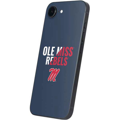 University of Mississippi Ole Miss Rebels iPhone 16e Skin