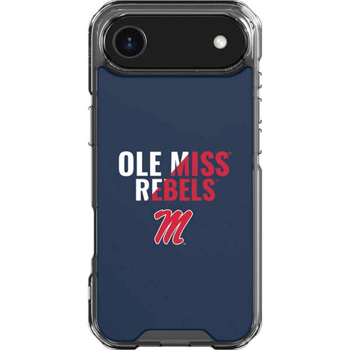 University of Mississippi Ole Miss Rebels iPhone 17 Air Clear Case