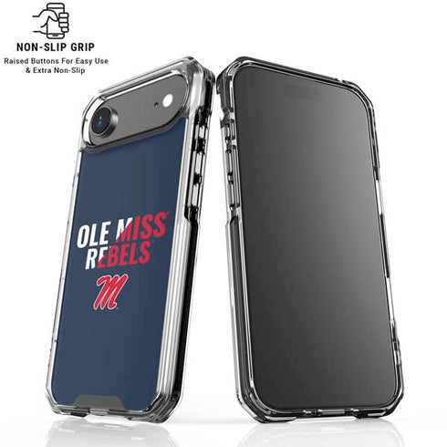 University of Mississippi Ole Miss Rebels iPhone 17 Air Clear Case