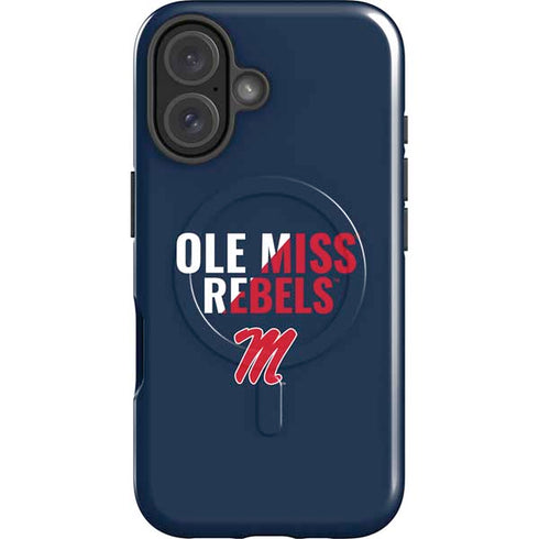 University of Mississippi Ole Miss Rebels iPhone 17 Magsafe Impact Case