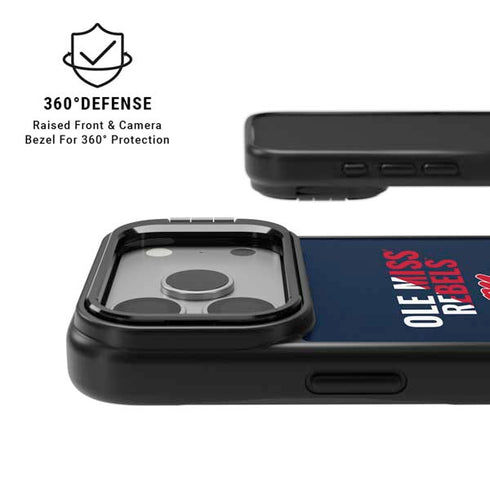 University of Mississippi Ole Miss Rebels iPhone 17 Pro Kickstand Case