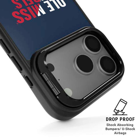 University of Mississippi Ole Miss Rebels iPhone 17 Pro Kickstand Case