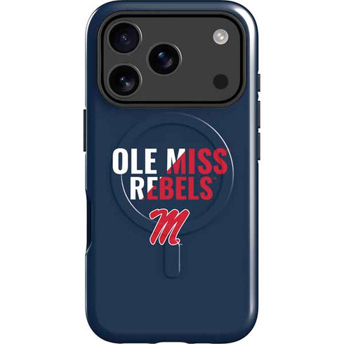 University of Mississippi Ole Miss Rebels iPhone 17 Pro Magsafe Impact Case