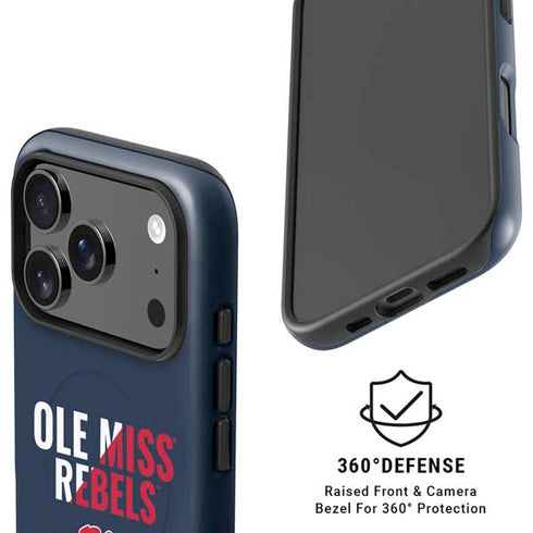University of Mississippi Ole Miss Rebels iPhone 17 Pro Magsafe Impact Case