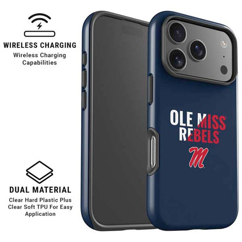 University of Mississippi Ole Miss Rebels iPhone 17 Pro Magsafe Impact Case