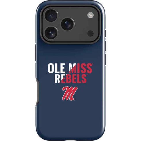 University of Mississippi Ole Miss Rebels iPhone 17 Pro Max Impact Case