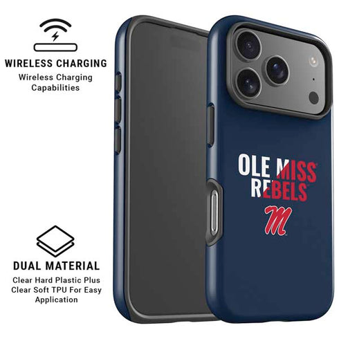 University of Mississippi Ole Miss Rebels iPhone 17 Pro Max Magsafe Impact Case