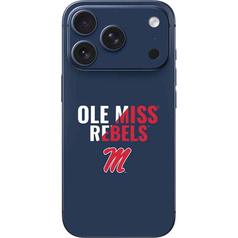 University of Mississippi Ole Miss Rebels iPhone 17 Pro Max Skin