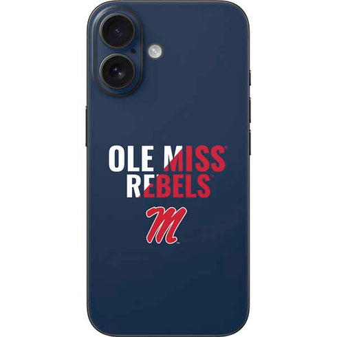 University of Mississippi Ole Miss Rebels iPhone 17 Skin