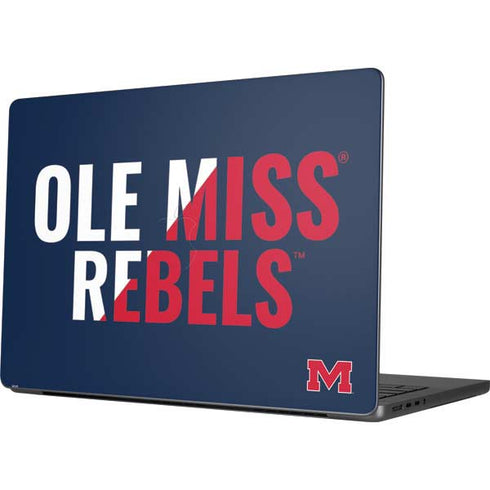 University of Mississippi Ole Miss Rebels Apple MacBook Pro 14-inch Skin