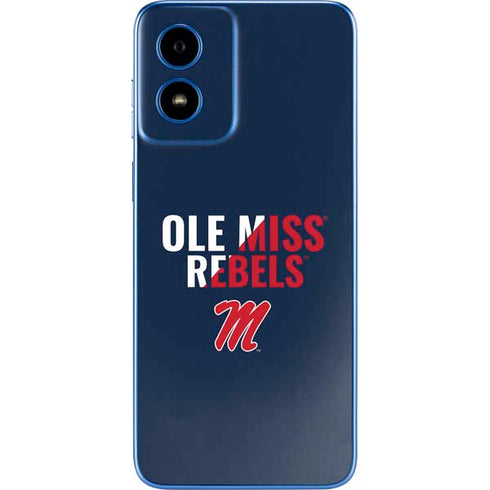 University of Mississippi Ole Miss Rebels Moto G Play 4G (2024) Skin