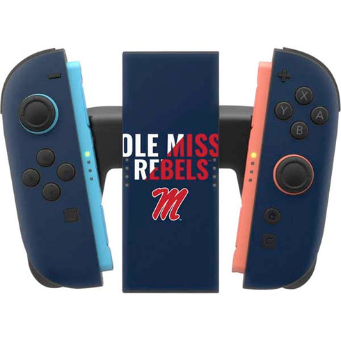 University of Mississippi Ole Miss Rebels Nintendo Switch 2 (2025) Joy-Con Controller Skin