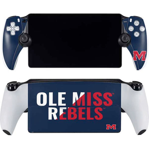 University of Mississippi Ole Miss Rebels PlayStation Portal Remote Player Skin
