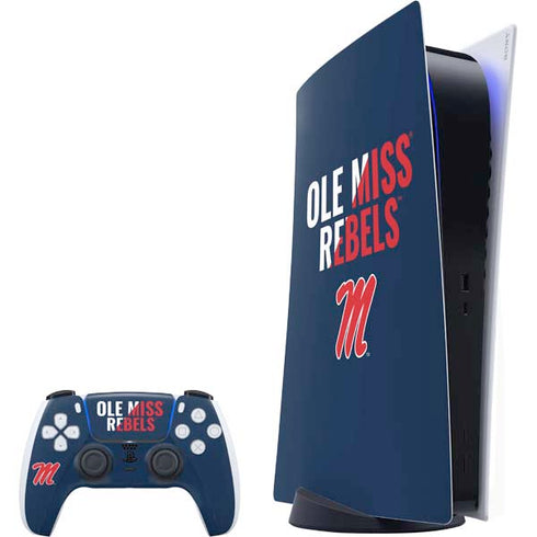 University of Mississippi Ole Miss Rebels PlayStation PS5 Skins