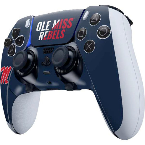 University of Mississippi Ole Miss Rebels PS5 DualSense Edge Pro Controller Skin