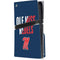 University of Mississippi Ole Miss Rebels PS5 Pro Disk Console Skin