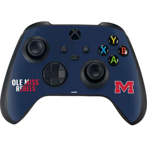 University of Mississippi Ole Miss Rebels Xbox Series X Skins