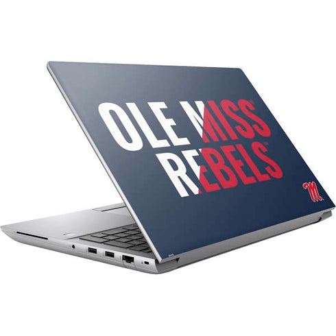 University of Mississippi Ole Miss Rebels HP ZBook Fury 16 G10 Skin