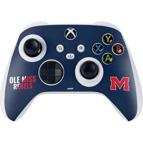 University of Mississippi Ole Miss Rebels Xbox Series S Skins