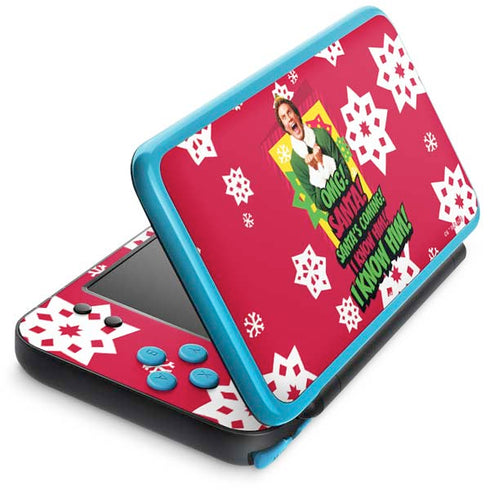 Elf OMG Santas Coming Nintendo 2DS XL (2017) Skin