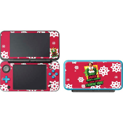 Elf OMG Santas Coming Nintendo 2DS XL (2017) Skin