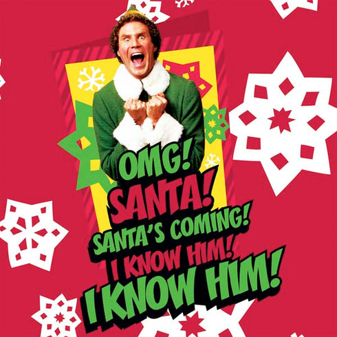 Elf OMG Santas Coming Nintendo 2DS XL (2017) Skin