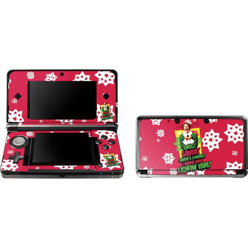 Elf OMG Santas Coming Nintendo Skins