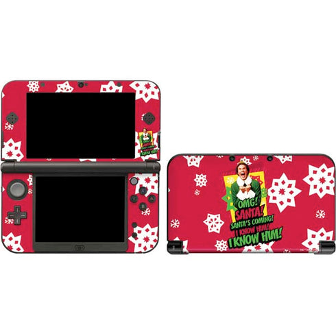 Elf OMG Santas Coming Nintendo Skins