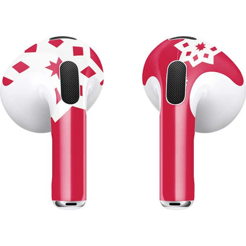 Elf OMG Santas Coming Apple AirPods (3rd Gen 2021) Skin