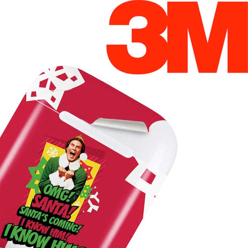 Elf OMG Santas Coming Apple AirPods Skin