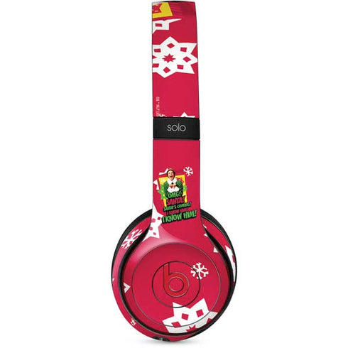 Elf OMG Santas Coming Beats Solo 2 Wireless Skin