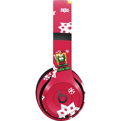 Elf OMG Santas Coming Beats Studio Pro Wireless Headphones Skin