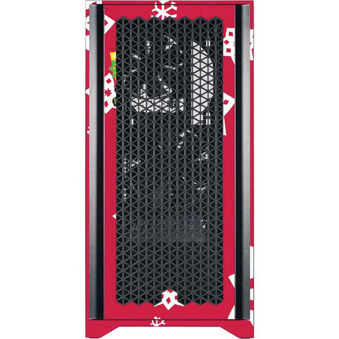 Elf OMG Santas Coming Corsair 4000D Tempered Glass Mid-Tower ATX Case Skin