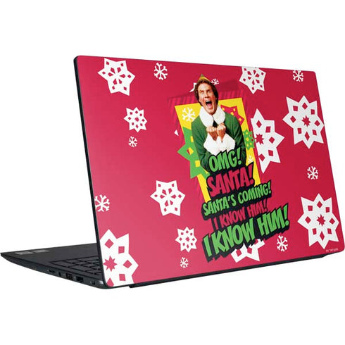 Elf OMG Santas Coming Dell Vostro Skin